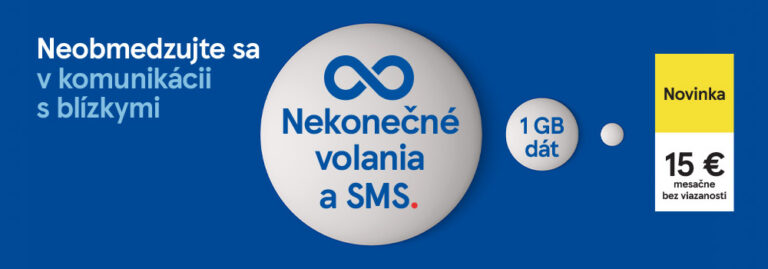 Tesco mobile uvádza nekonečné volania a SMS za 15 EUR, v balíčku sú aj dáta