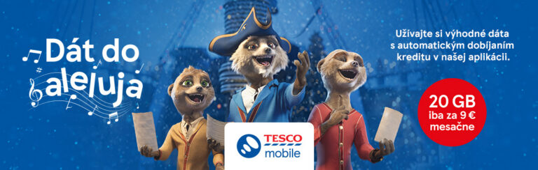 Tesco mobile prináša pre zákazníkov vianočné darčeky už v novembri