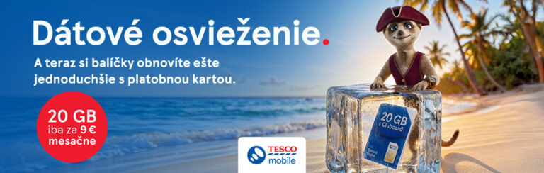 Prichádza Dátové osvieženie a s ním aj 20 GB iba za 9 € mesačne, a to na celý rok!